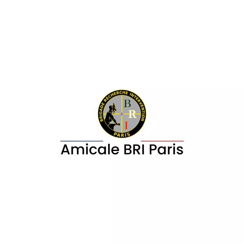 T-shirt BRI classique noir - Amicale BRI Paris