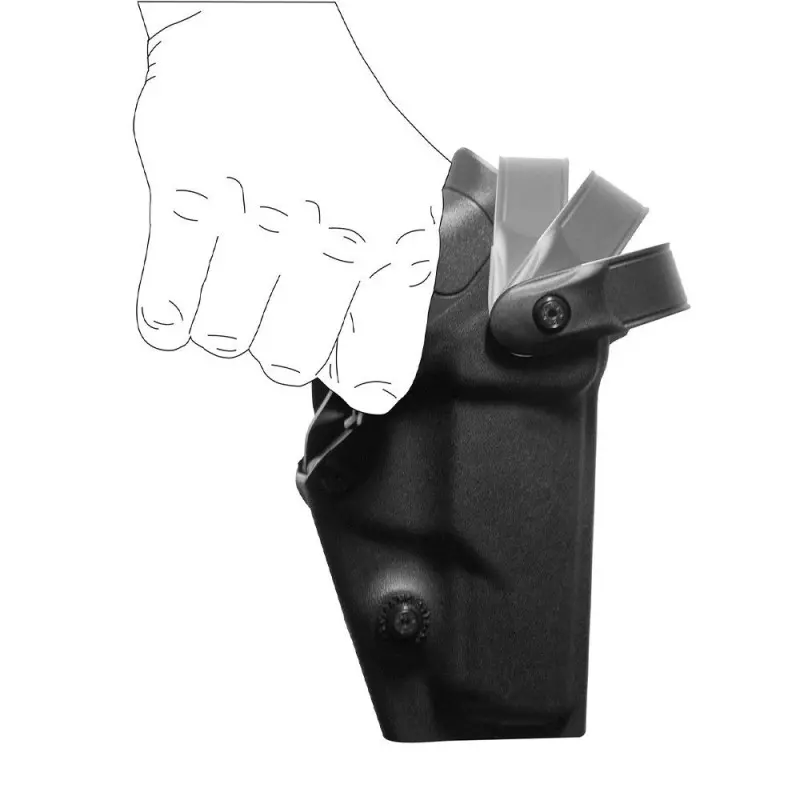 Holster droitier Zoom VKZ8 Glock 17/19/22/23 et lampe/laser - Vega Holster