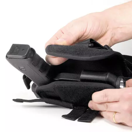 Holster Gaucher Zoom VKZ8 Tan – Pour Glock 17/18/19/22/23 Avec Lampe/laser – Neuf