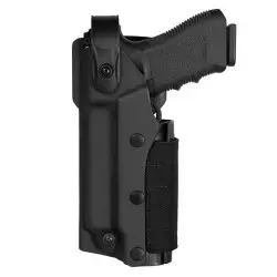 Rouge pêche - Étui Tactique En Cuir Pu Pour Armes À Feu, Pour Glock 17