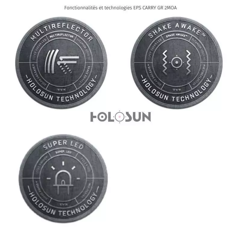 Viseur EPS-CARRY-GR2 - Holosun