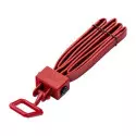 Menottes d'entrainement réutilisables TRI-FOLD rouges x10 - ASP