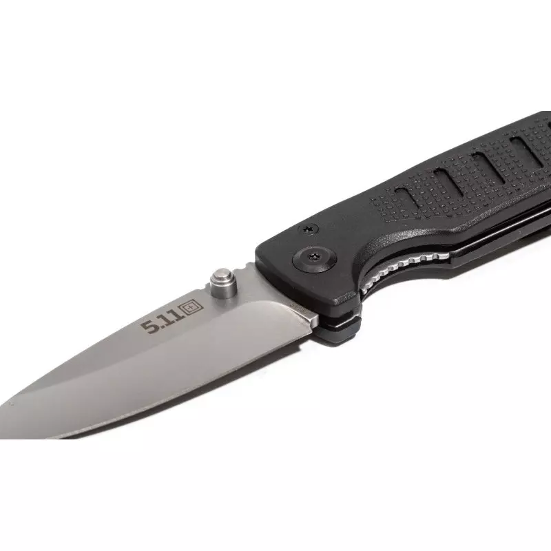 Couteau pliant manche texturé Iracus DP Mini Noir - 5.11 Tactical
