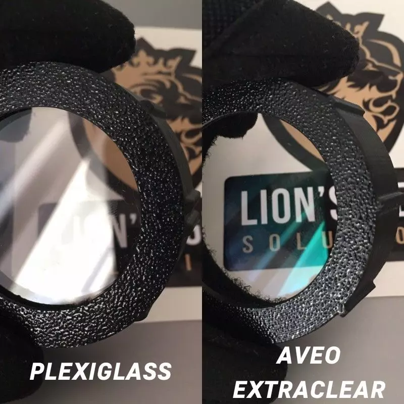 Lentille Sacrificielle PLEXIGLASS pour OPSIN