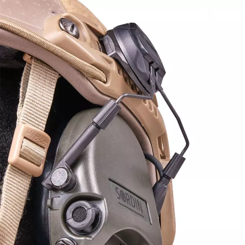 2 attaches ARC pour casque anti-bruit sur casque tactique - Sordin