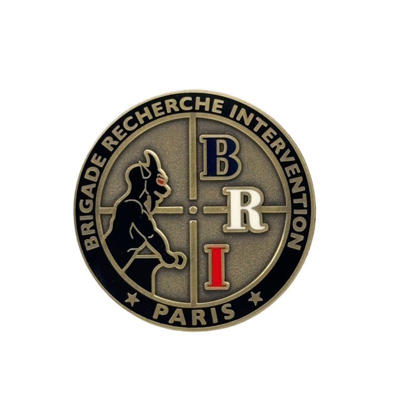Coin Metal 60 ans BRI - Amicale de la BRI Paris