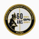 Patch brodé 60 Ans BRI - Amicale de la BRI Paris