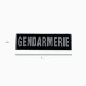 Bandeau ID Gendarmerie Fond Noir - Patrol Equipement