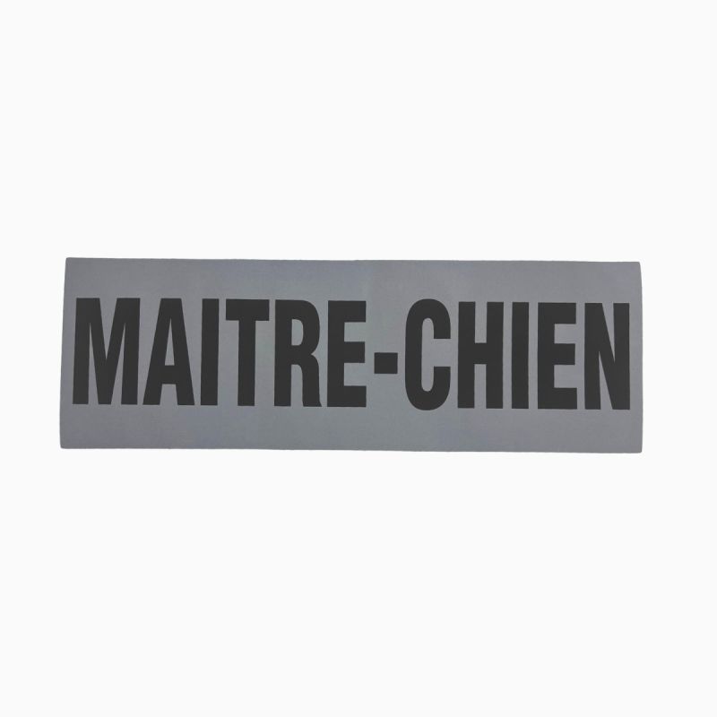 Bandeau ID Maitre chien Fond Gris - Patrol Equipement