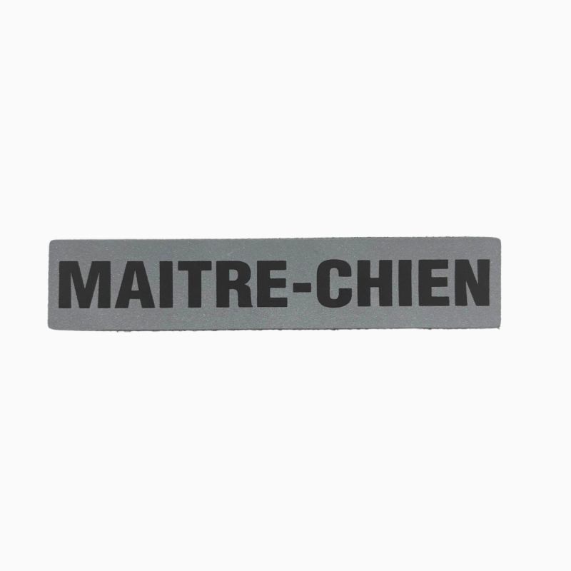 Bandeau ID Maitre chien Fond Gris - Patrol Equipement