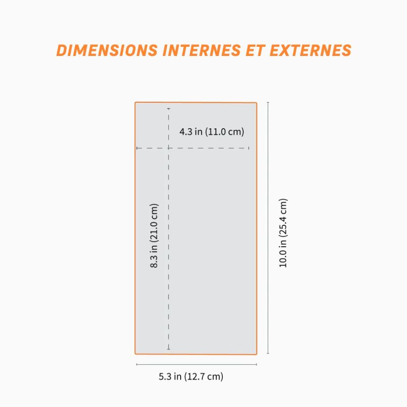 Pochette Faraday Téléphone Satellite GoDark MAS | Protection GPS