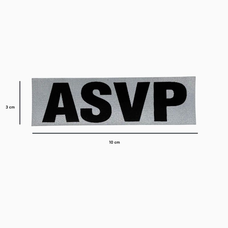 Bandeau ID ASVP rétro-réfléchissant - Patrol Equipement