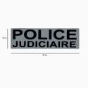 Bandeau ID POLICE JUDICIAIRE rétro-réfléchissant - Patrol Equipement
