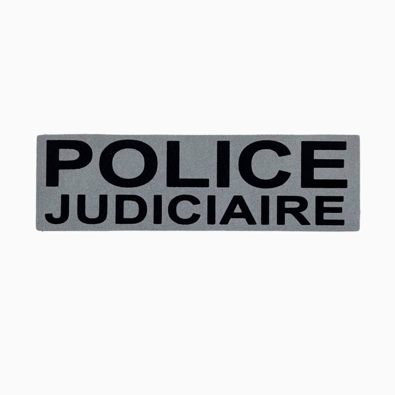 Bandeau ID POLICE JUDICIAIRE rétro-réfléchissant - Patrol Equipement
