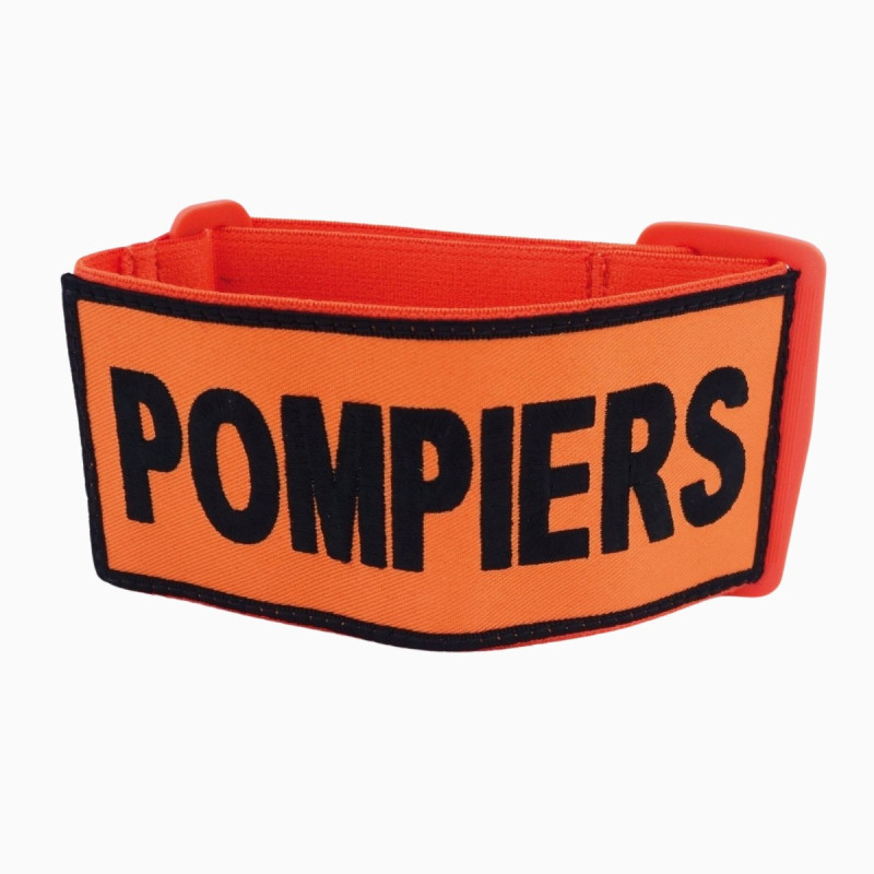 Brassard Brodé Elastique Haute Visibilité Police