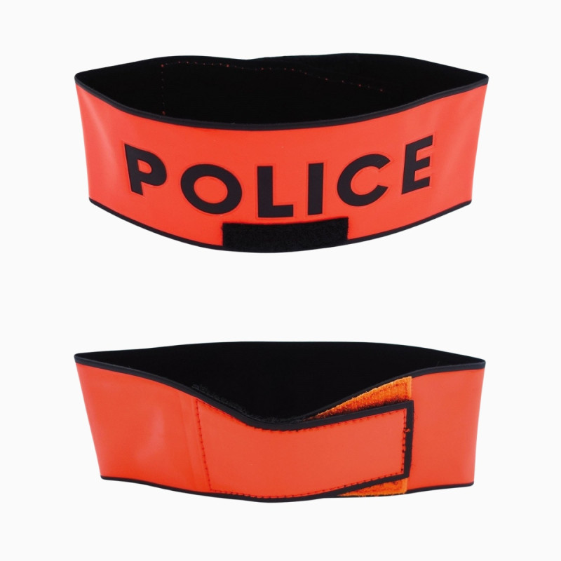 Brassard POLICE + RIO orange vif - Patrol Equipement