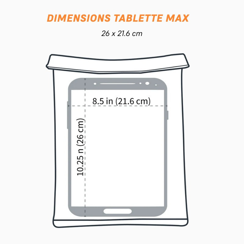 Pochette Faraday pour Tablette - GoDark