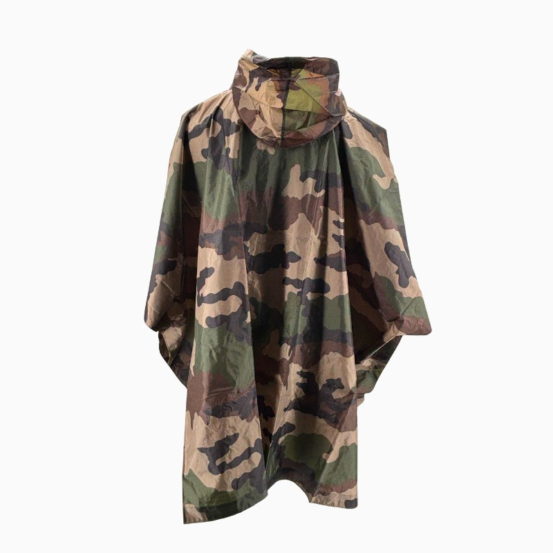 Poncho US déperlant Ripstop – Transformable en abri ou bâche