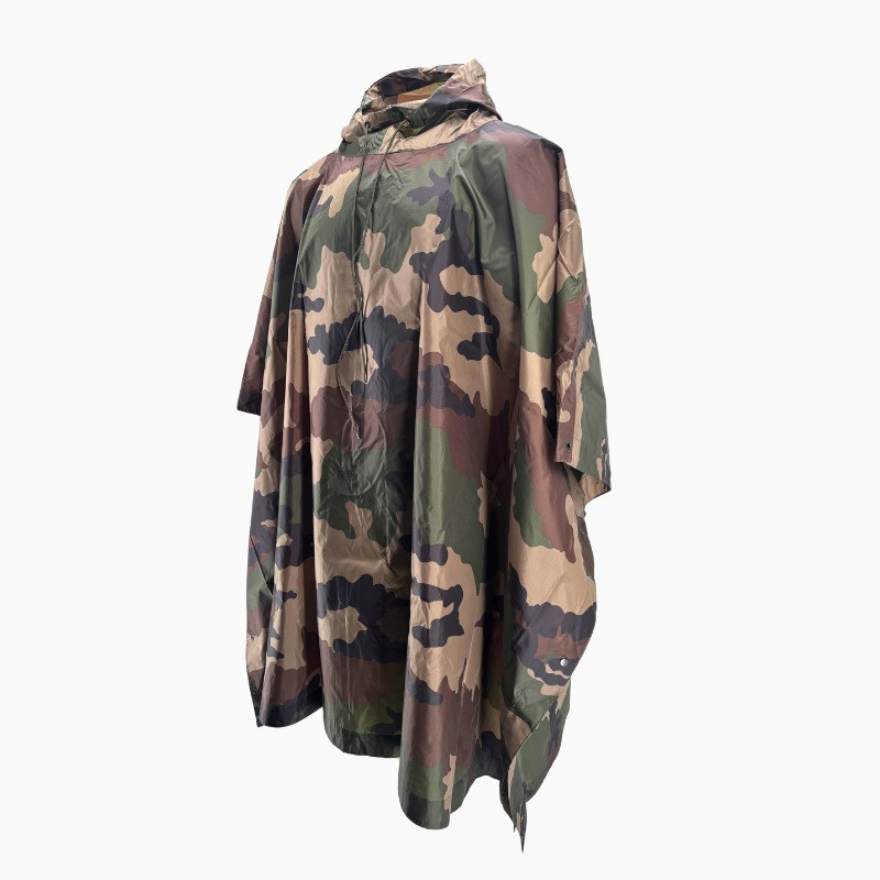 Poncho US déperlant Ripstop – Transformable en abri ou bâche