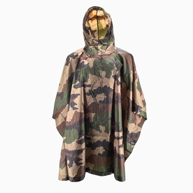 Poncho US déperlant Ripstop – Transformable en abri ou bâche