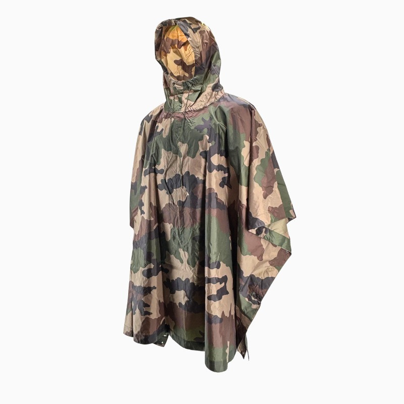 Poncho US déperlant Ripstop – Transformable en abri ou bâche