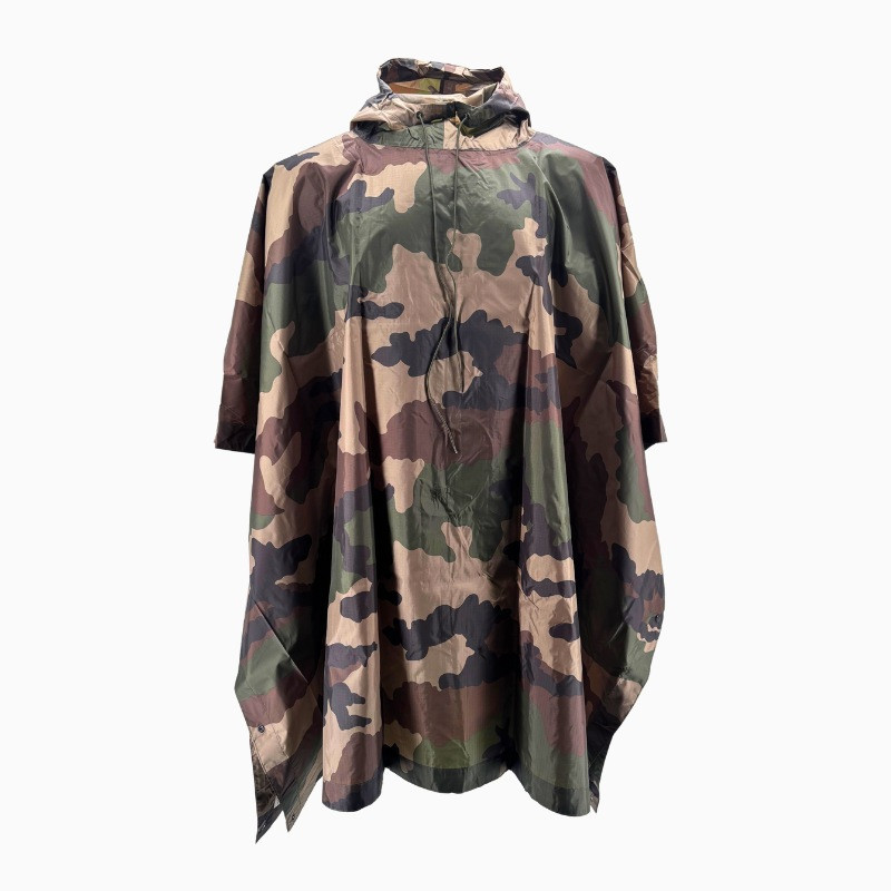 Poncho US déperlant Ripstop – Transformable en abri ou bâche