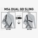 Sangle Magpul MS4 Dual QD Gen2 — Double QD, réglage rapide.