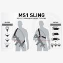 Sangle Magpul MS1 — Réglage rapide et montage modulable.