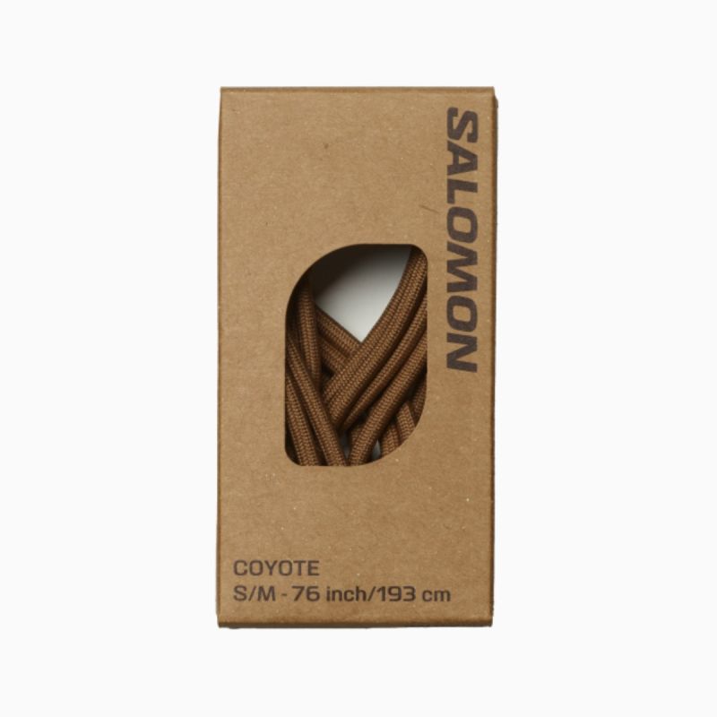 Lacets Salomon Forces – Nylon résistant – 193 & 208 cm