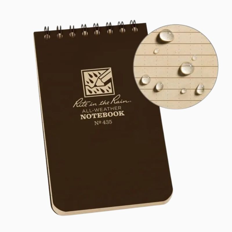 Bloc-notes waterproof 8×13 cm Top Spiral – Rite in the Rain 435