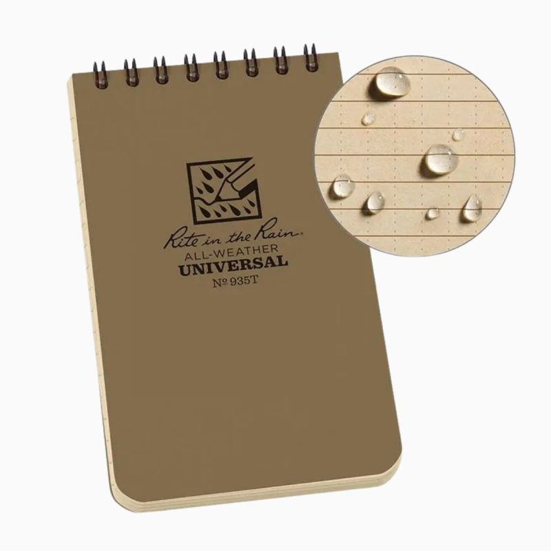 Bloc-notes waterproof 8×13 cm Top Spiral – Rite in the Rain 435