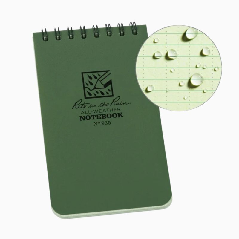 Bloc-notes waterproof 8×13 cm Top Spiral – Rite in the Rain 435