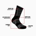 Chaussettes IMPACT 7” été A10 Equipment - Confort & maintien