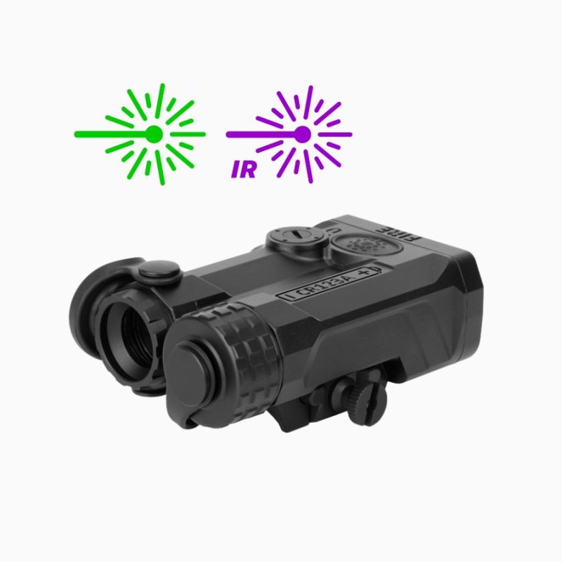 Holosun IRIS-GR2 – laser Vert/IR compact pour visée tactique jour/nuit