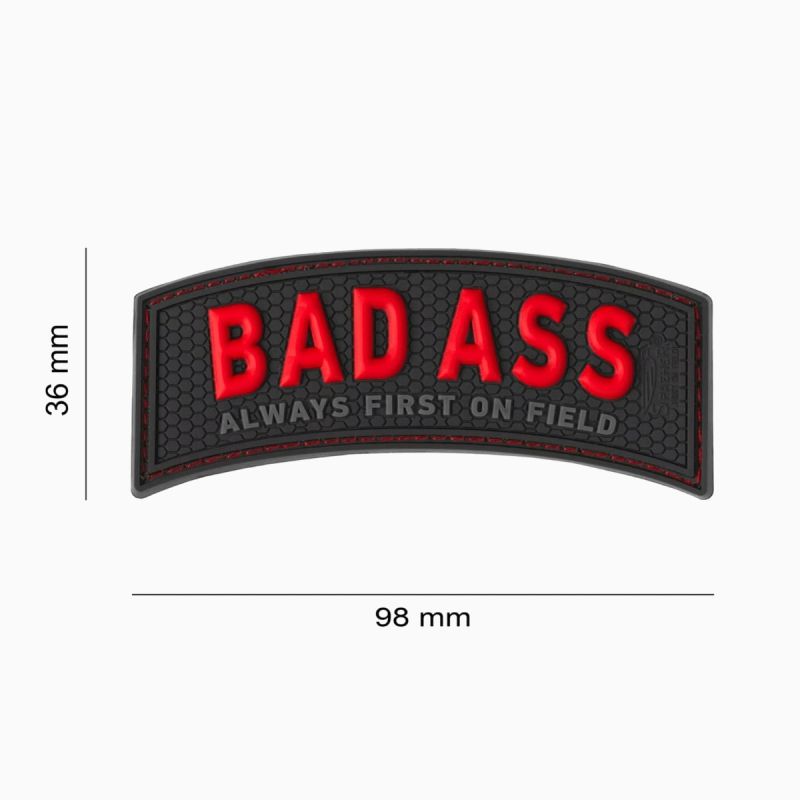 Bad Ass Moral patch PVC velcro | Jacket To Go