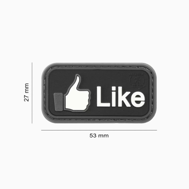 Like Facebook Moral patch PVC velcro | Jacket To Go