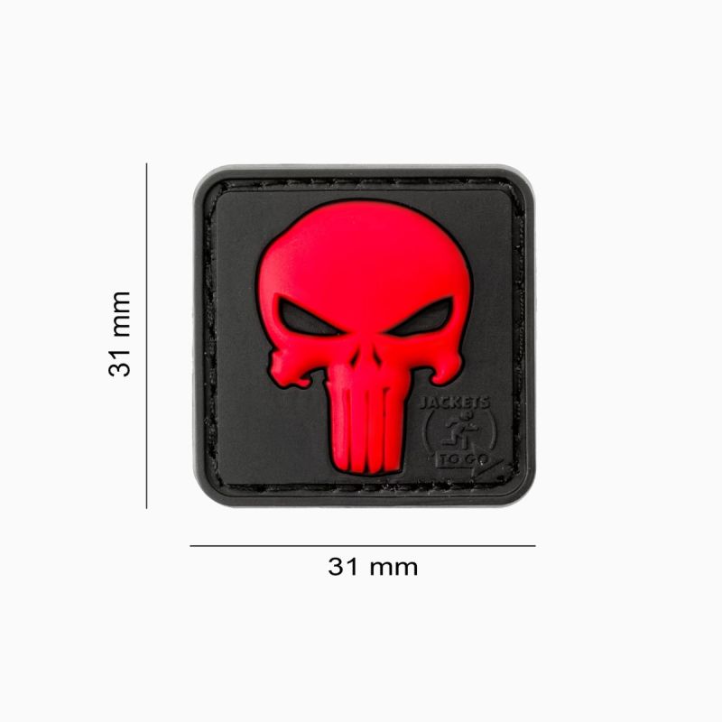 Punisher Rouge Moral patch PVC velcro | Jacket To Go