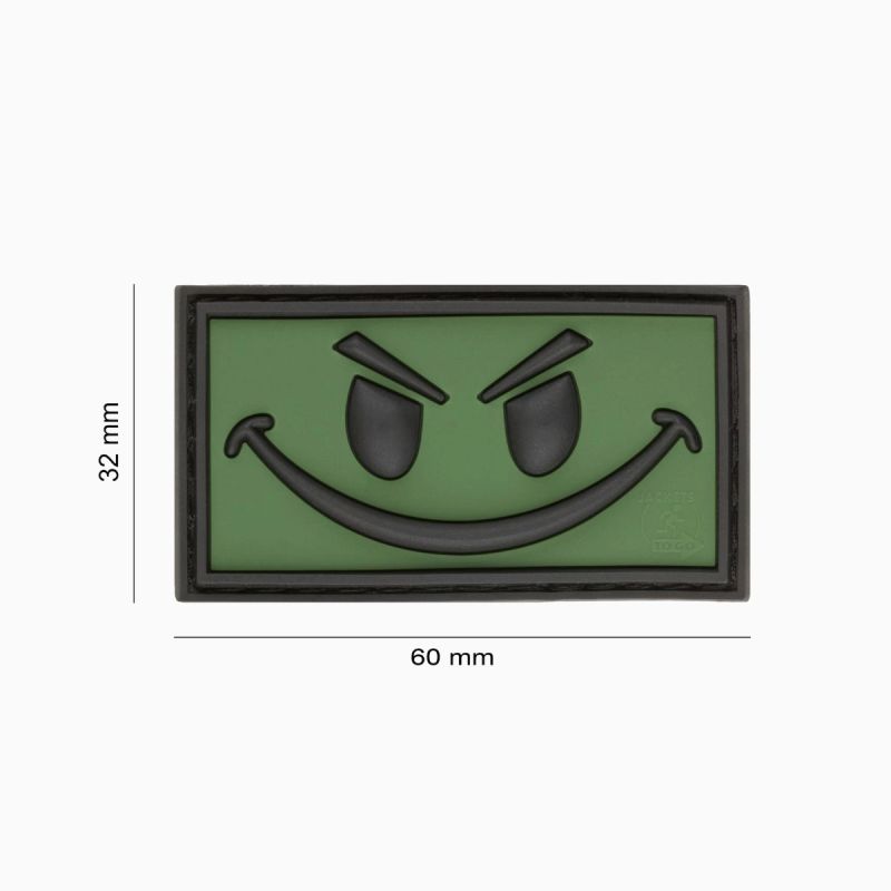 Evil Smile Moral patch PVC velcro | Jacket To Go