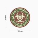 Zombie Outbreak Moral patch PVC velcro | Jacket To Go
