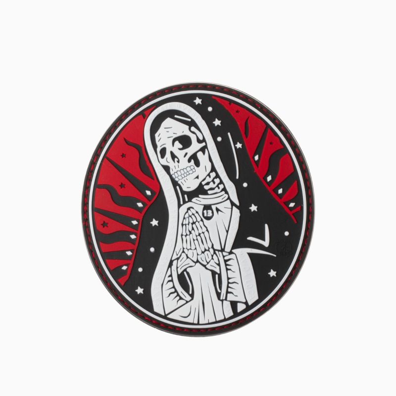 Santa Muerte Moral patch PVC velcro | Jacket To Go