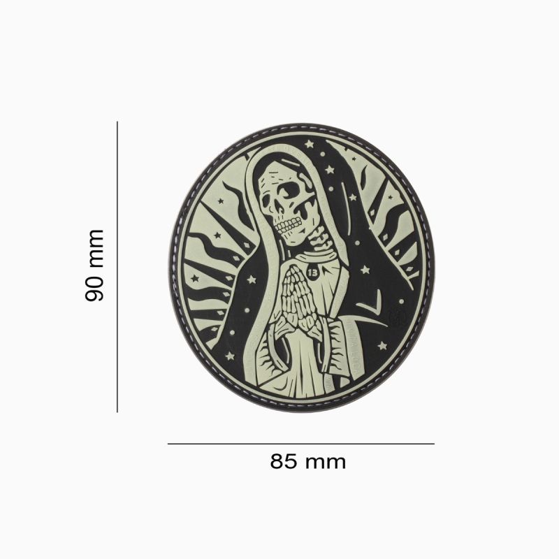 Santa Muerte Moral patch PVC velcro | Jacket To Go
