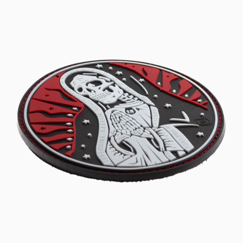 Santa Muerte Moral patch PVC velcro | Jacket To Go