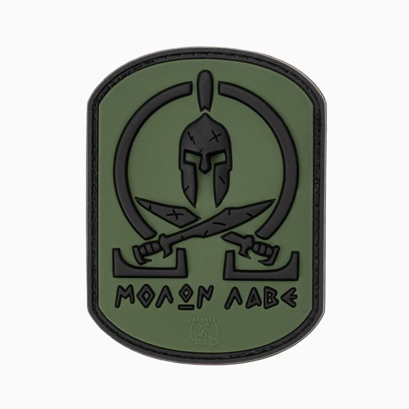 Spartan Molon Labe – Moral patch PVC velcro | Jacket To Go