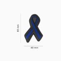 Ruban Thin Blue Line – Moral patch PVC velcro | Jacket To Go