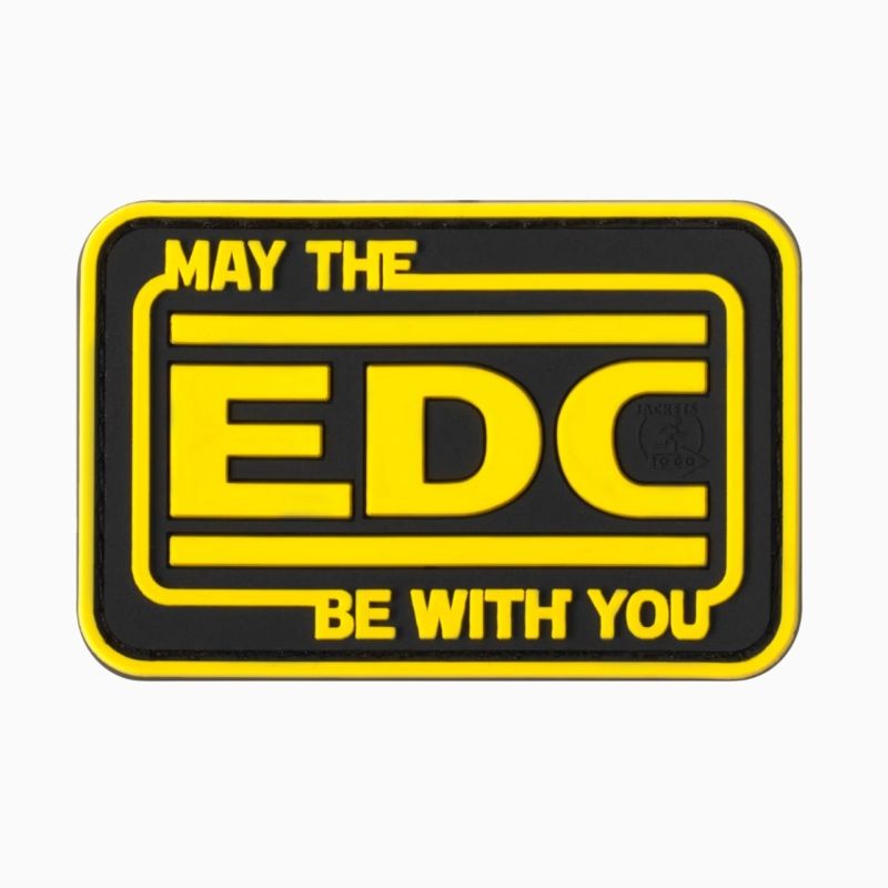 May The EDC Be With You – Moral patch PVC velcro | Jacket To Go