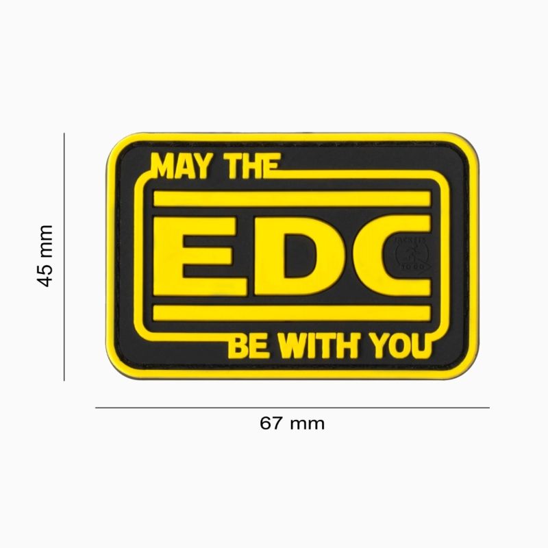 May The EDC Be With You – Moral patch PVC velcro | Jacket To Go