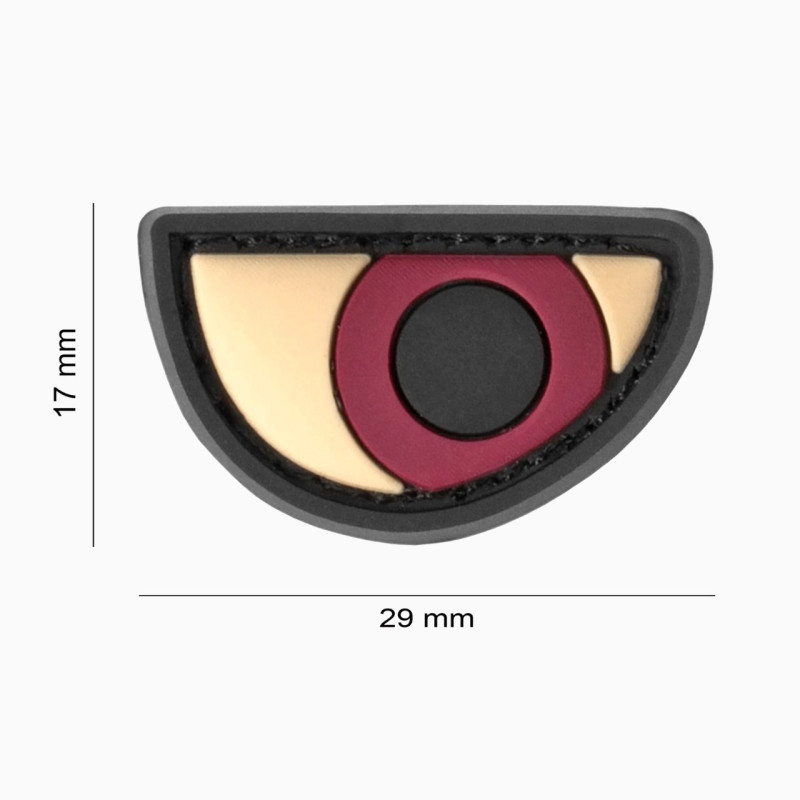 Angry Eyes – Moral patch PVC velcro | Jacket To Go