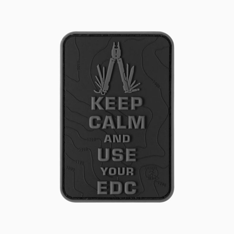 Keep Calm EDC – Moral patch PVC velcro | Jacket To Go