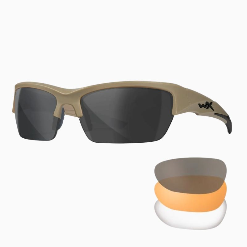 Lunettes Wiley X VALOR balistiques – ANSI Z87.1 & MIL-PRF-32432A.