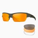 Lunettes Wiley X VALOR balistiques – ANSI Z87.1 & MIL-PRF-32432A.